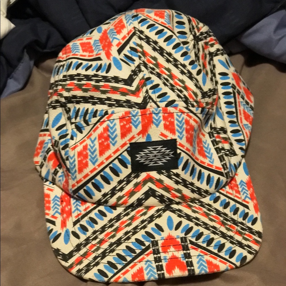 Colorful pattern hat